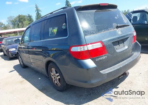 2006 Honda Odyssey Ex z USA, uszkodzony, nr VIN 5FNRL38406B406748